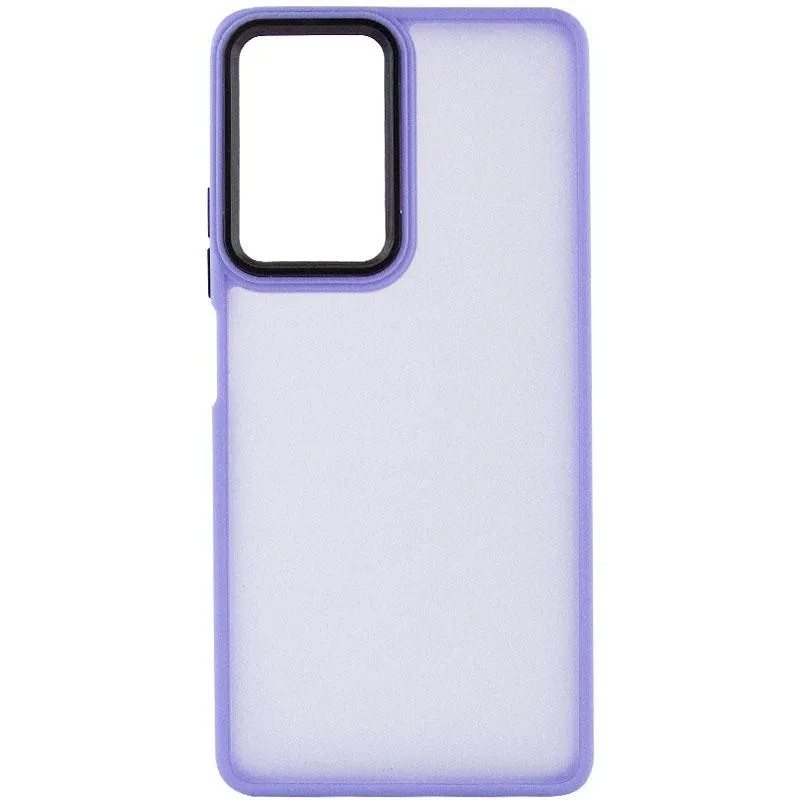 Чохол TPU+PC Lyon Frosted для Xiaomi Redmi 15 Purple — фото 2