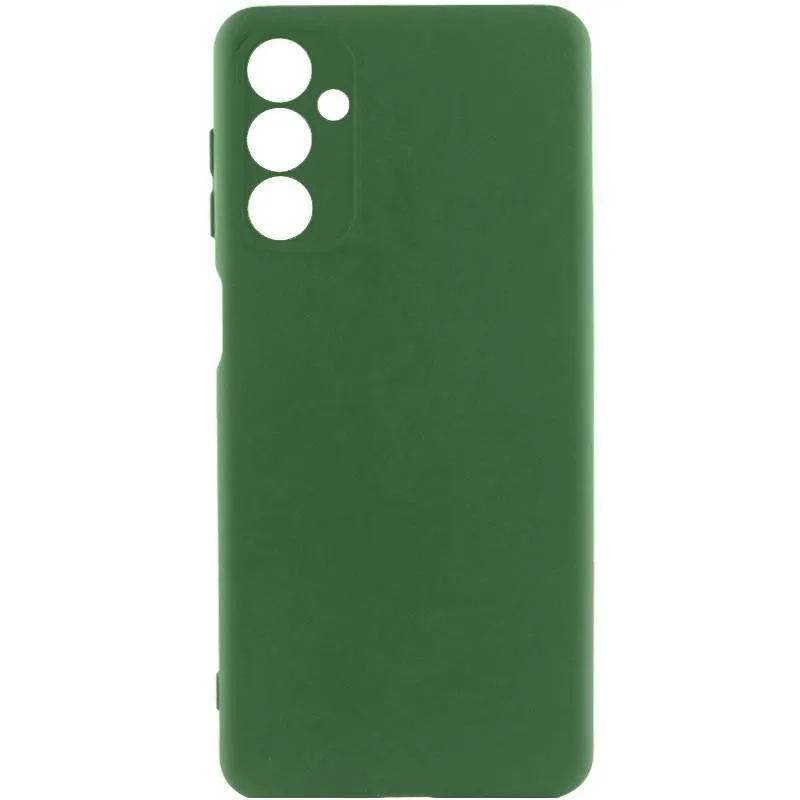 Чохол Silicone Cover Ummi Lakshmi Full Camera для Samsung Galaxy A04s Зелений / Dark green