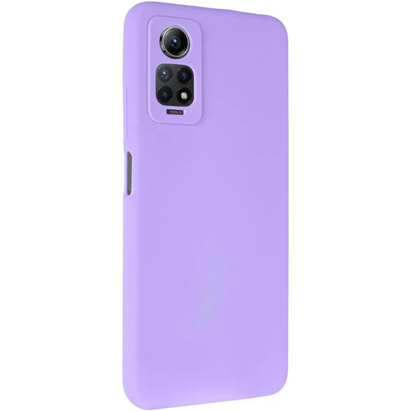 Чохол Silicone Cover Ummi Lakshmi Full Camera (AA) для Xiaomi Redmi Note 12 Pro 4G Бузковий / Dasheen