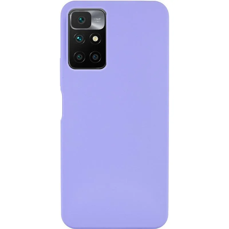 Чохол Silicone Cover Ummi Lakshmi (AA) для Xiaomi Redmi 10 Бузковий / Dasheen
