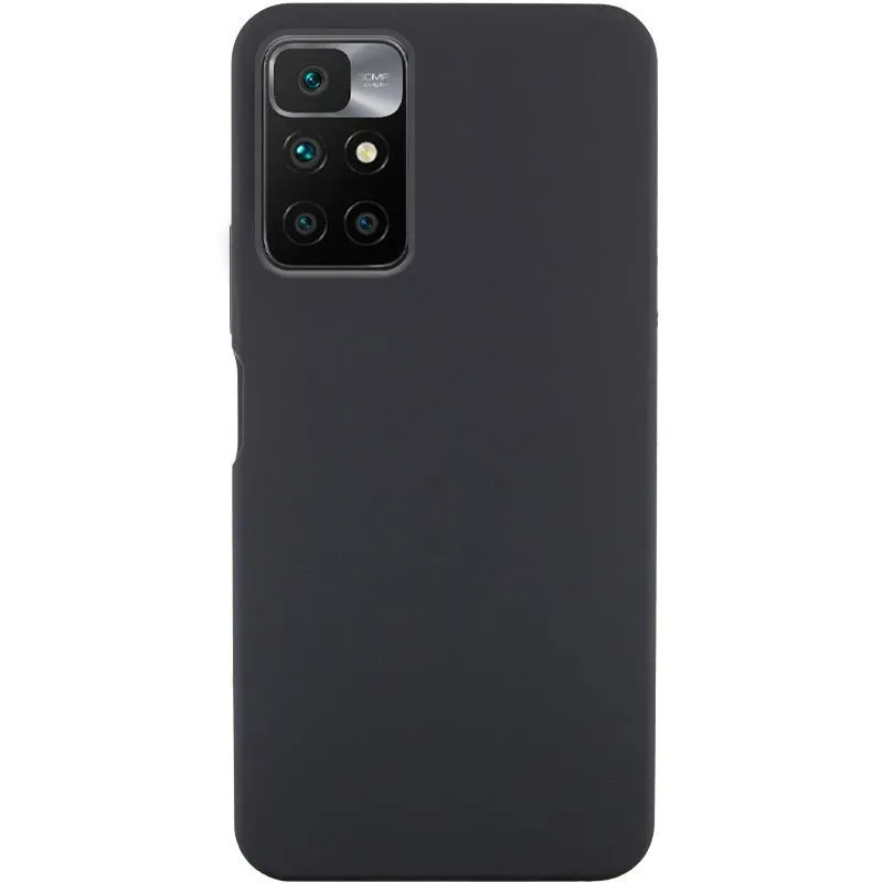 Чохол Silicone Cover Ummi Lakshmi (AA) для Xiaomi Redmi 10 Чорний / Black