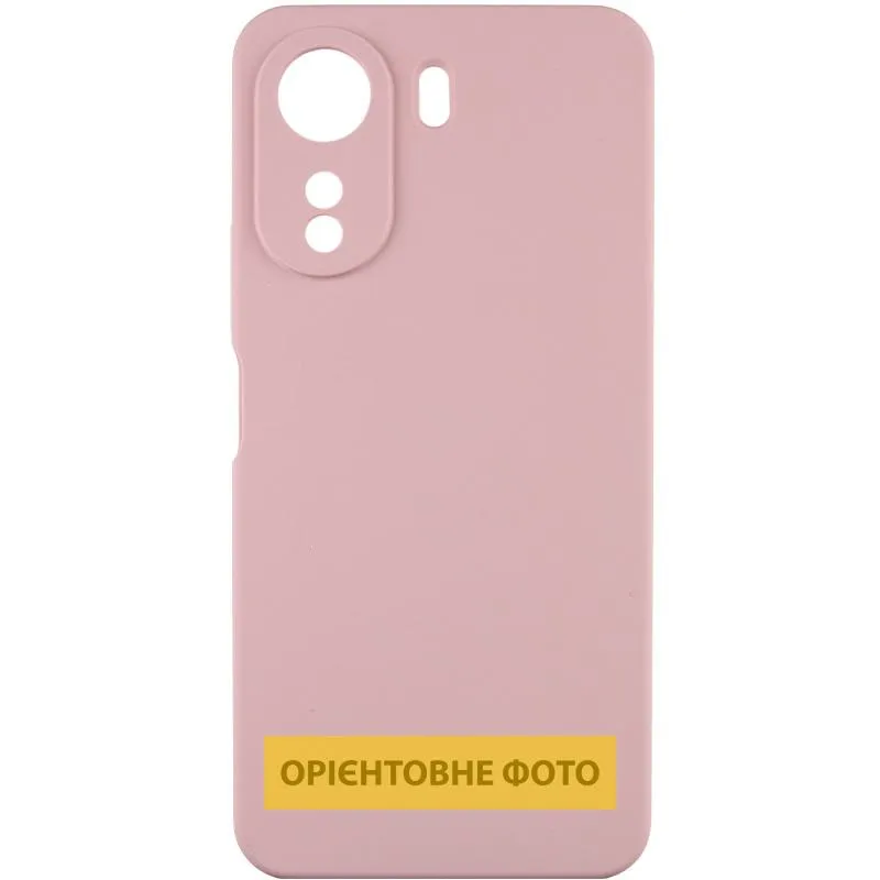 Чохол Silicone Cover Lakshmi Full Camera (AAA) для Xiaomi Redmi 15 4G (Global) / 5G Рожевий / Pink Sand