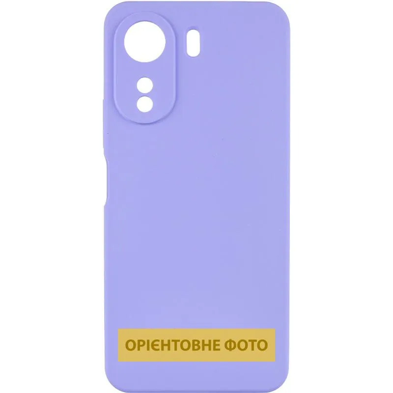 Чохол Silicone Cover Lakshmi Full Camera (AAA) для Xiaomi Redmi 15 4G (Global) / 5G Бузковий / Dasheen