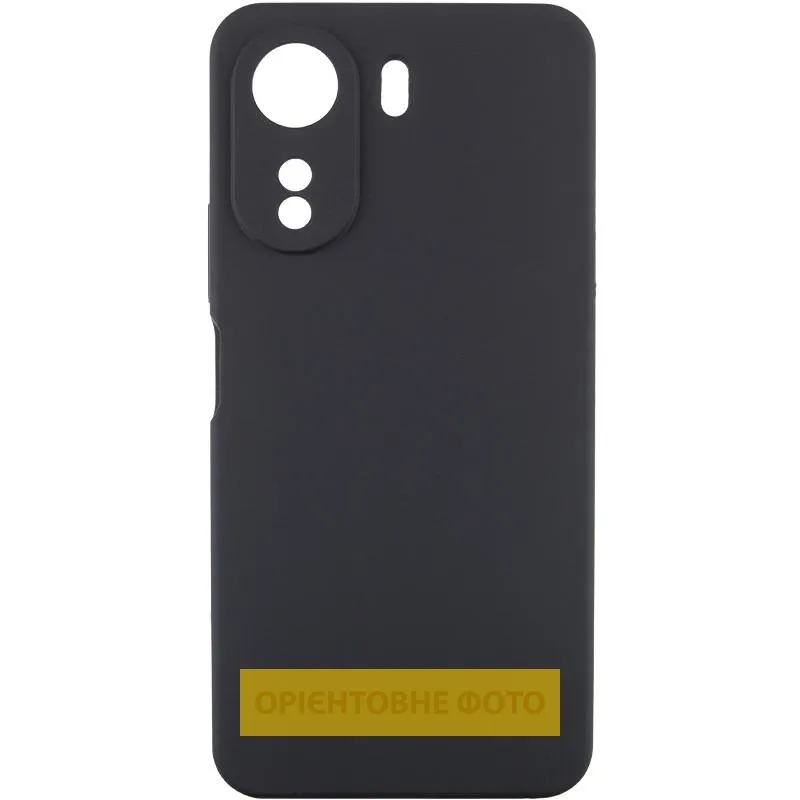 Чохол Silicone Cover Lakshmi Full Camera (AAA) для Xiaomi Redmi 15 4G (Global) / 5G Чорний / Black