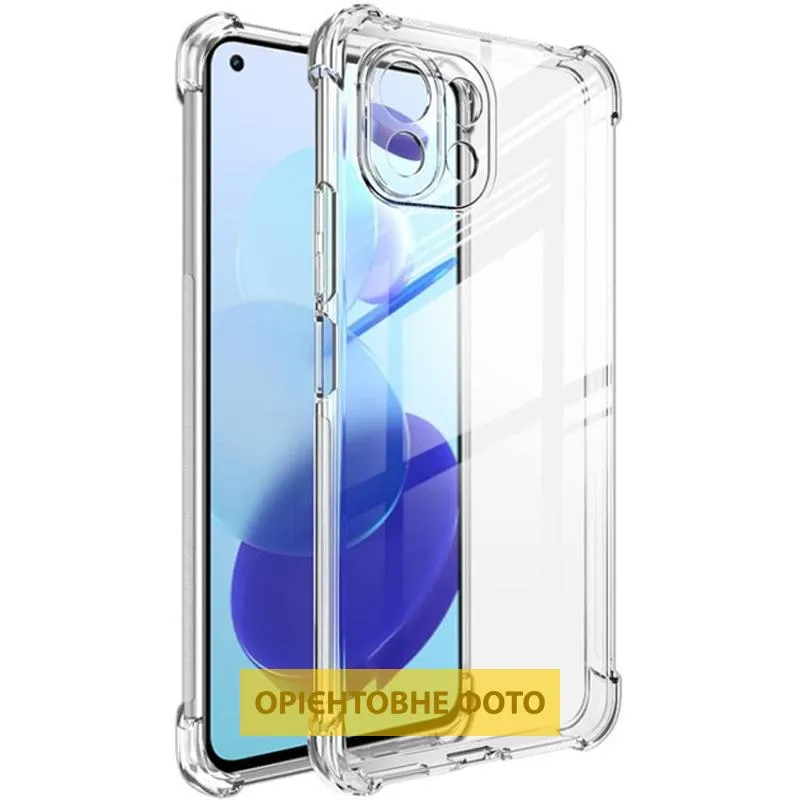 TPU чохол GETMAN Ease logo посилені кути Full Camera для Xiaomi Redmi 15 4G / 5G Безбарвний