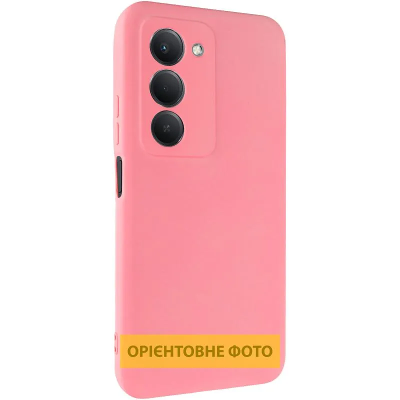 Чохол TPU GETMAN Liquid Silk Full Camera для Xiaomi Redmi 15 4G (Global) / 5G Рожевий / Pink