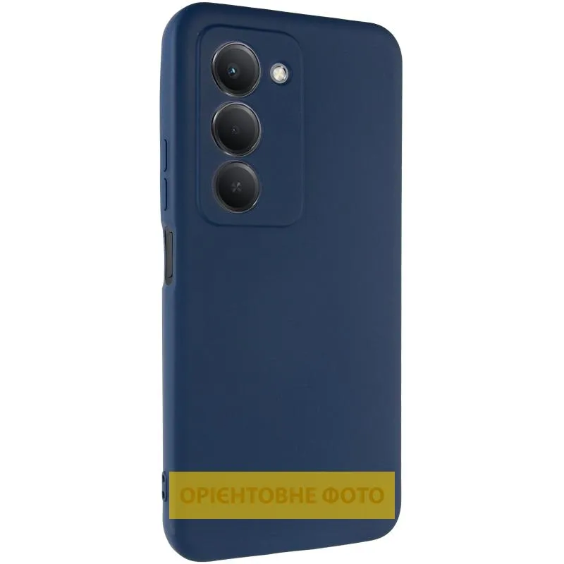 Чохол TPU GETMAN Liquid Silk Full Camera для Xiaomi Redmi 15 4G (Global) / 5G Синій / Midnight Blue