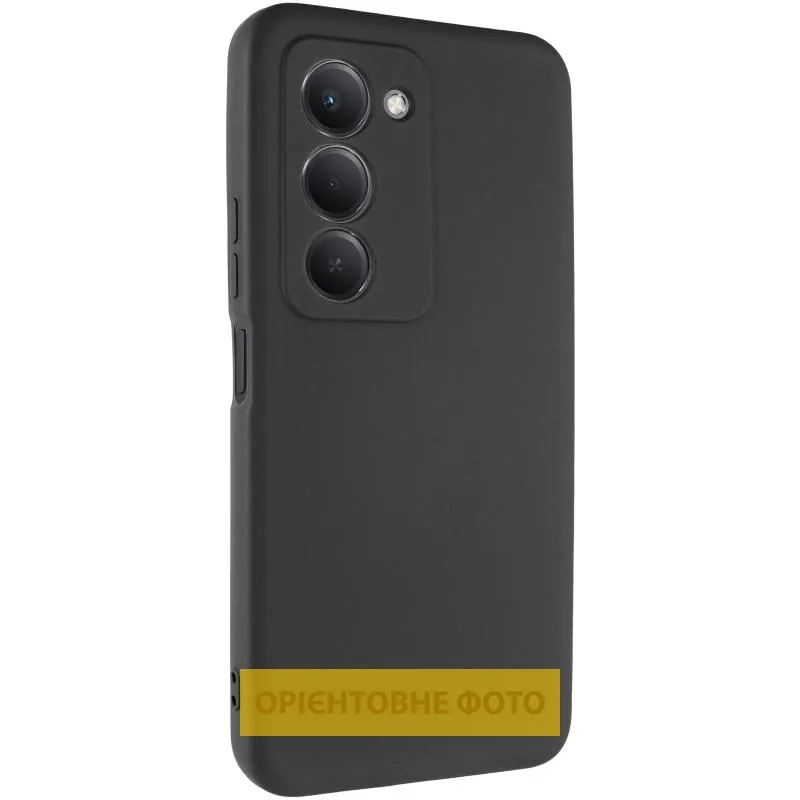 Чохол TPU GETMAN Liquid Silk Full Camera для Xiaomi Redmi 15 4G (Global) / 5G Чорний / Black