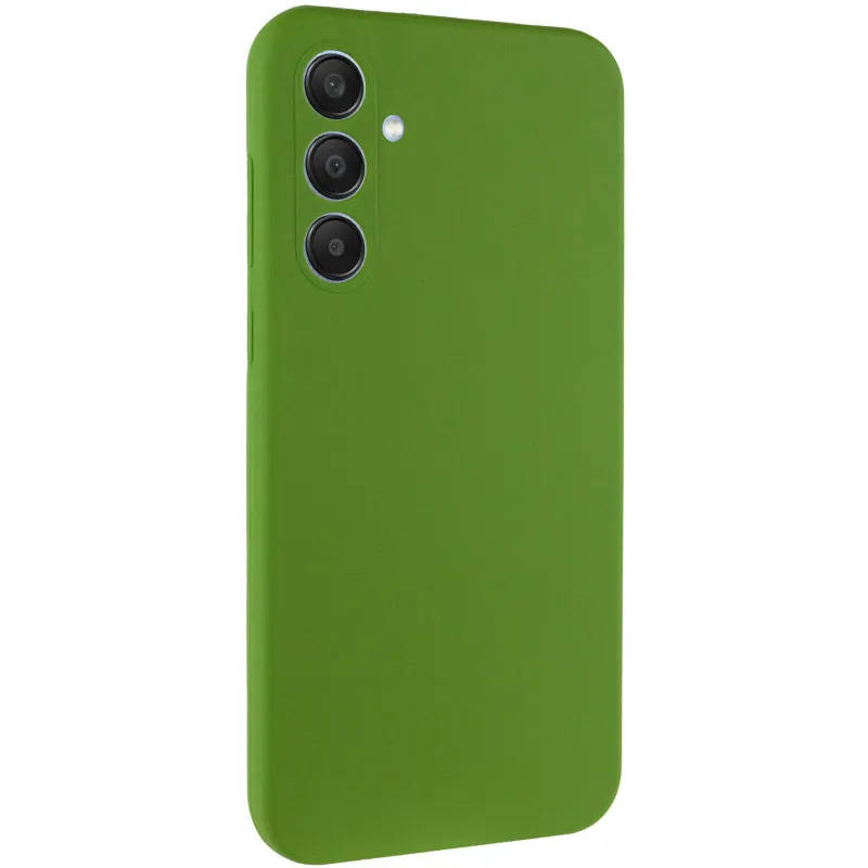 Чохол Silicone Cover Ummi Lakshmi Full Camera для Samsung Galaxy A56 5G Зелений / Dark green