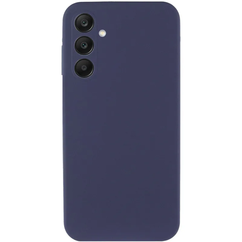 Чохол Silicone Cover Ummi Lakshmi Full Camera для Samsung Galaxy A56 5G Синій / Midnight Blue — фото 3