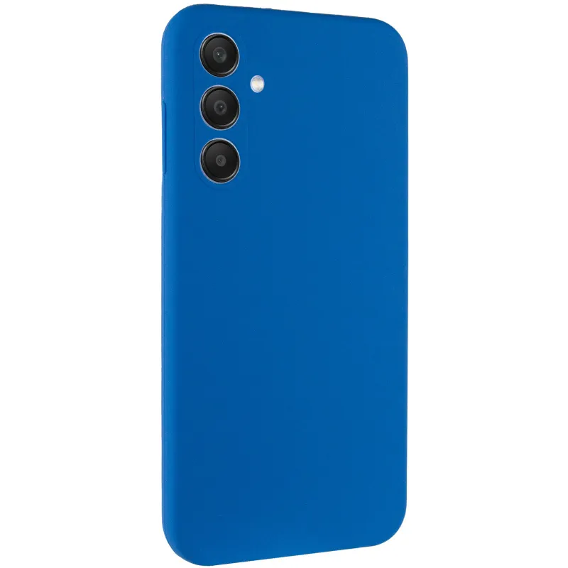 Чохол Silicone Cover Ummi Lakshmi Full Camera для Samsung Galaxy A56 5G Синій / Navy Blue