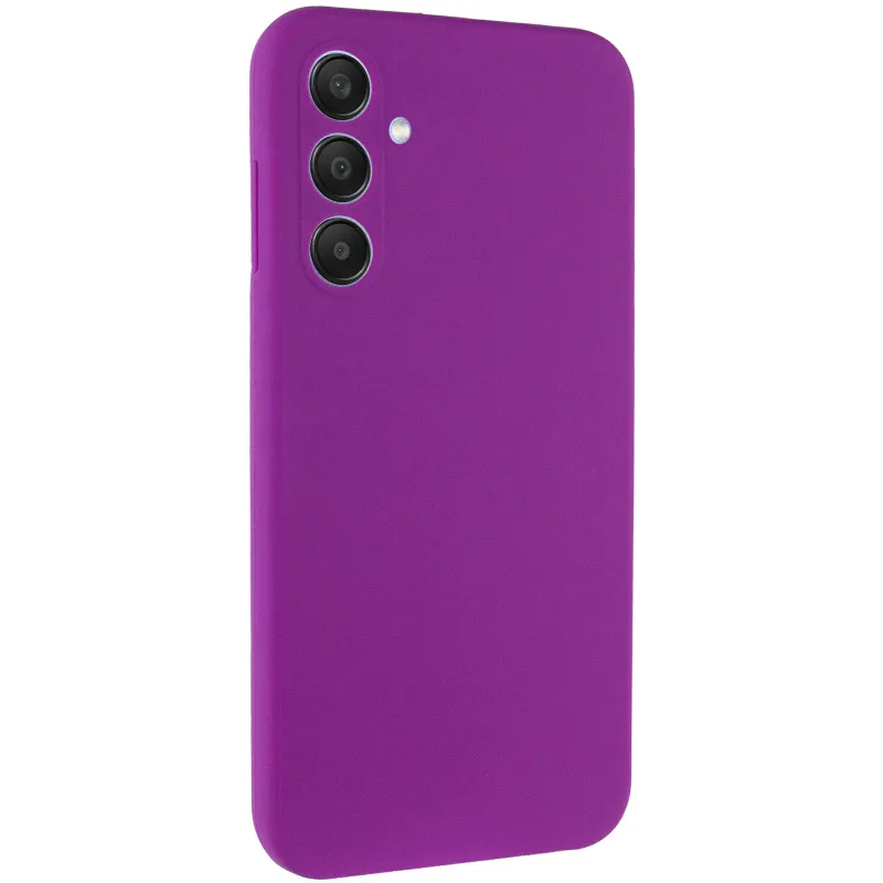 Чохол Silicone Cover Ummi Lakshmi Full Camera (AA) для Samsung Galaxy A56 5G Фіолетовий / Purple