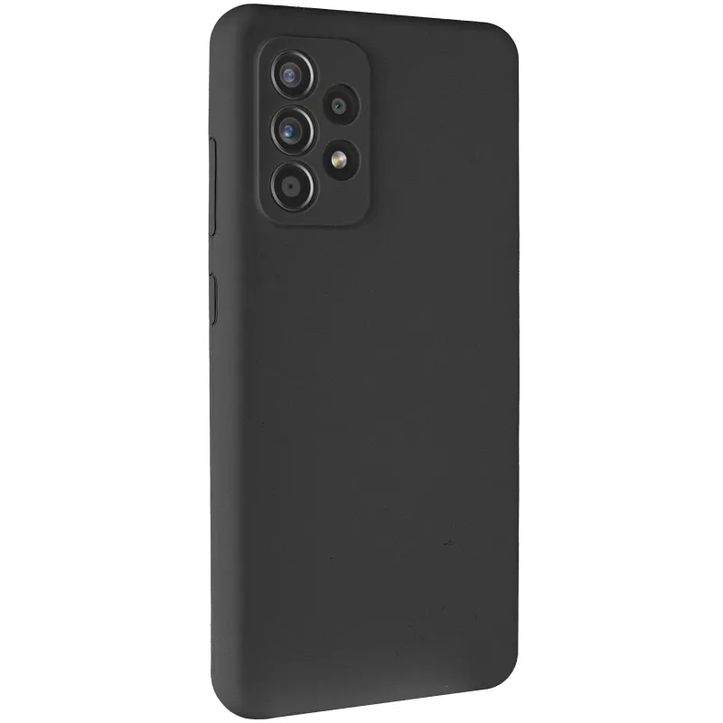 Чохол Silicone Cover Lakshmi Full Camera (AAA) для Samsung Galaxy A32 5G Чорний / Black