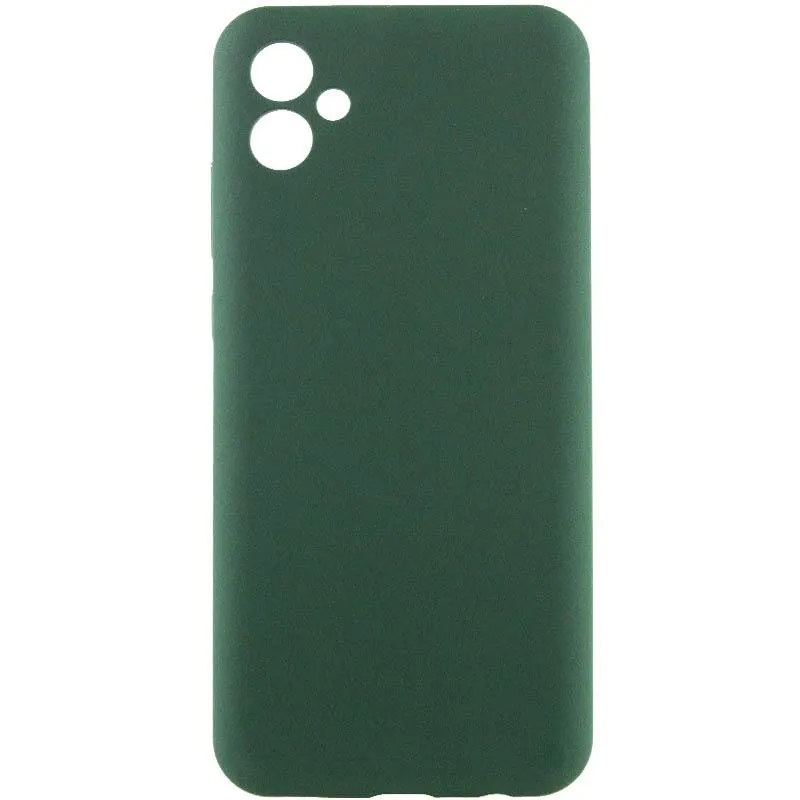 Чохол Silicone Cover Ummi Lakshmi Full Camera для Samsung Galaxy A06 Зелений / Dark green
