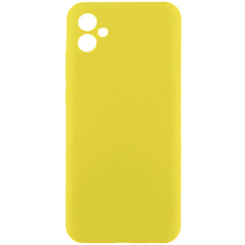 Чохол Silicone Cover Ummi Lakshmi Full Camera для Samsung Galaxy A06 Жовтий / Flash