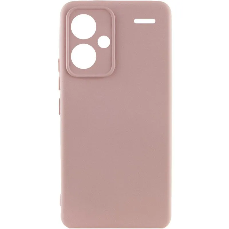 Чохол Silicone Cover Ummi Lakshmi Full Camera для Xiaomi Redmi Note 13 Pro+ Рожевий / Pink Sand