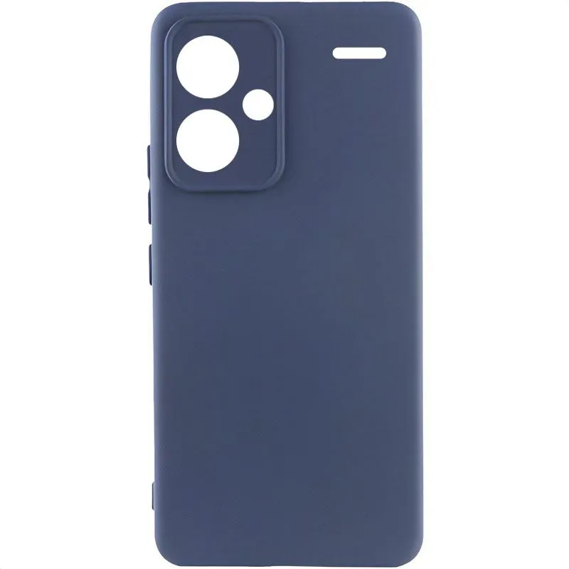 Чохол Silicone Cover Ummi Lakshmi Full Camera для Xiaomi Redmi Note 13 Pro+ Синій / Midnight Blue