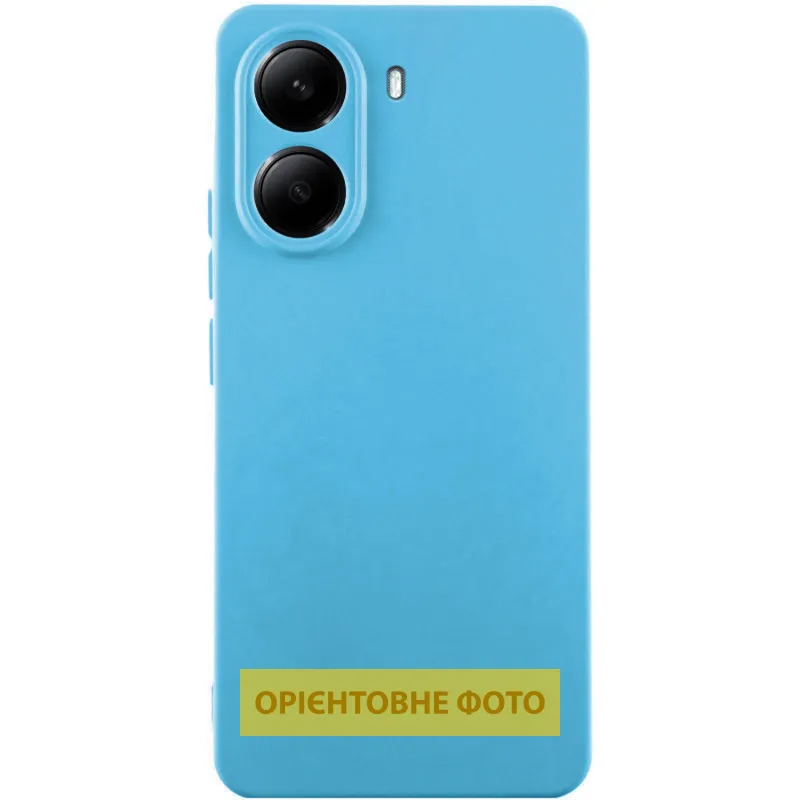 Чохол Silicone Cover Ummi Lakshmi Full Camera для Xiaomi Redmi Note 15 4G/5G Блакитний / Sky Blue