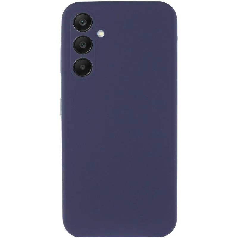 Чохол Silicone Cover Ummi Lakshmi Full Camera для Samsung Galaxy A57 5G Синій / Midnight Blue — фото 3