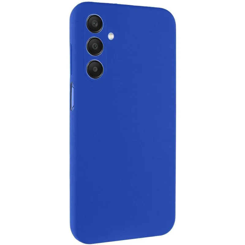Чохол TPU GETMAN Liquid Silk Full Camera для Samsung Galaxy A37 5G Синій / Royal blue