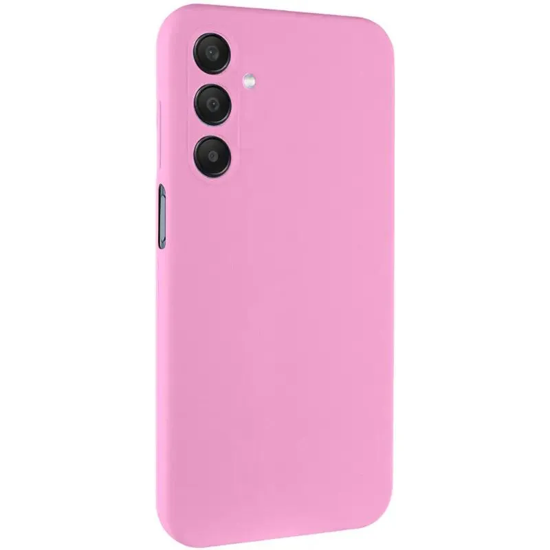 Чохол TPU GETMAN Liquid Silk Full Camera для Samsung Galaxy A37 5G Рожевий / Pink