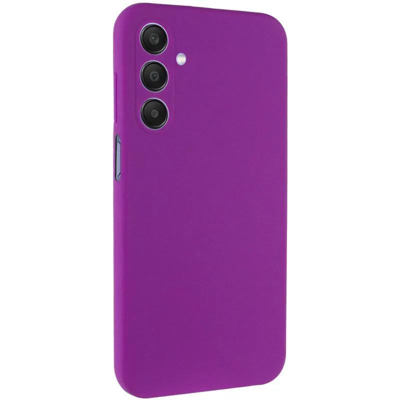 Чохол TPU GETMAN Liquid Silk Full Camera для Samsung Galaxy A37 5G Фіолетовий / Purple