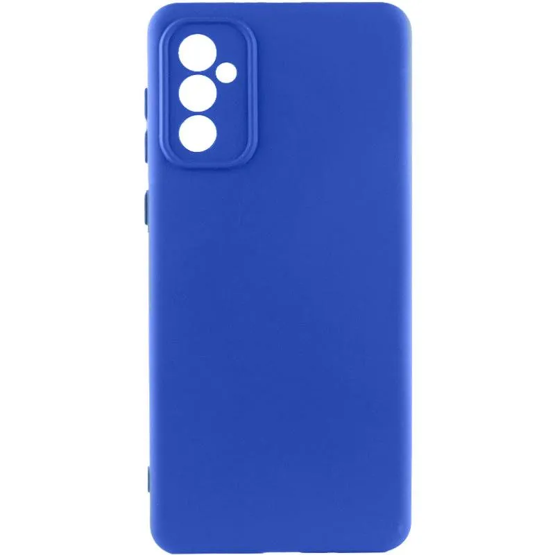 Чохол TPU GETMAN Liquid Silk Full Camera для Samsung Galaxy A57 5G Синій / Deep navy