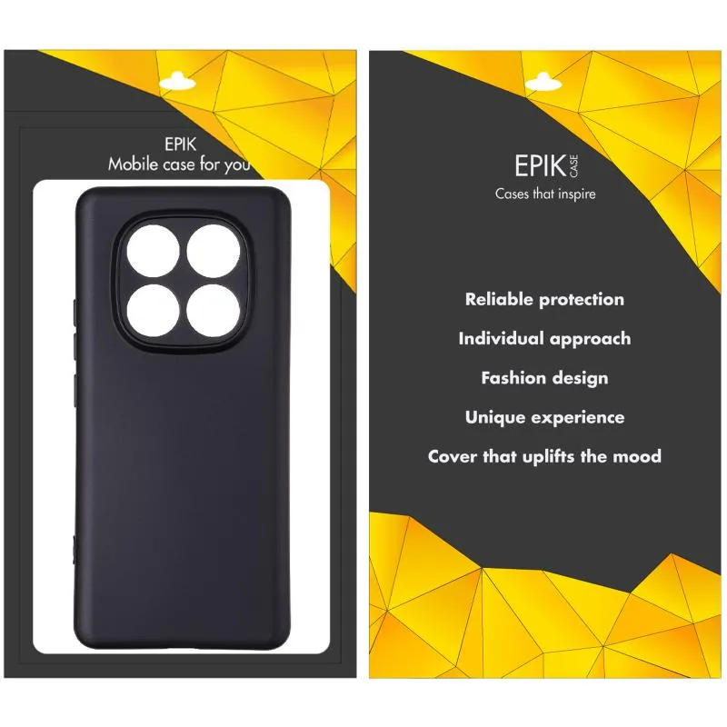 Чохол TPU Epik Black Full Camera для Xiaomi Redmi Note 15 Pro 4G Чорний — фото 2