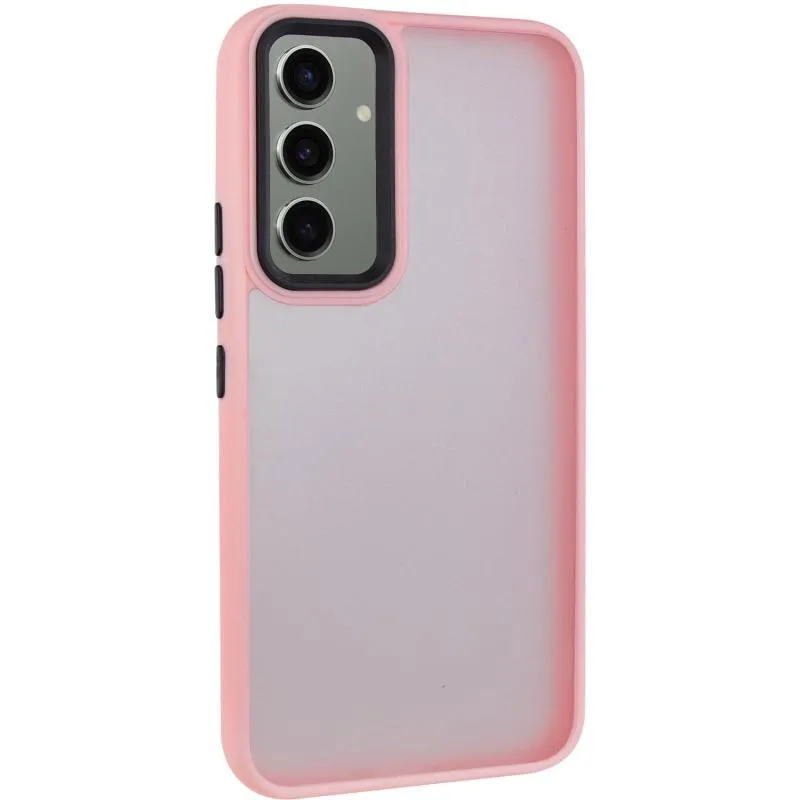 Чохол TPU+PC Lyon Frosted для Samsung Galaxy A57 5G Pink