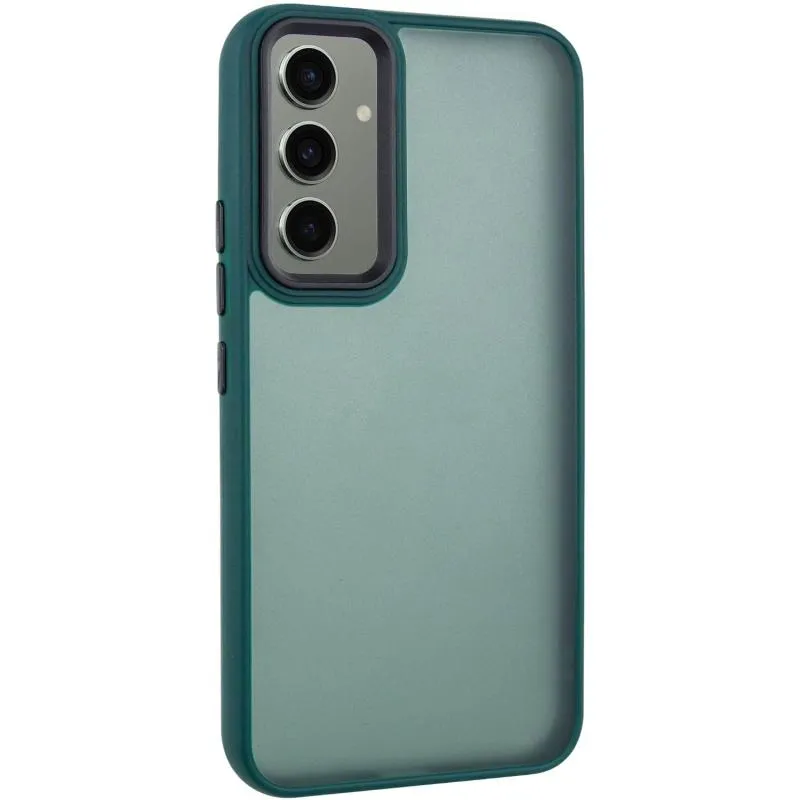 Чохол TPU+PC Lyon Frosted для Samsung Galaxy A57 5G Green