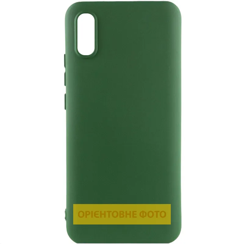 Чохол Silicone Cover Ummi Lakshmi (AA) для Xiaomi Redmi 9A Зелений / Dark green
