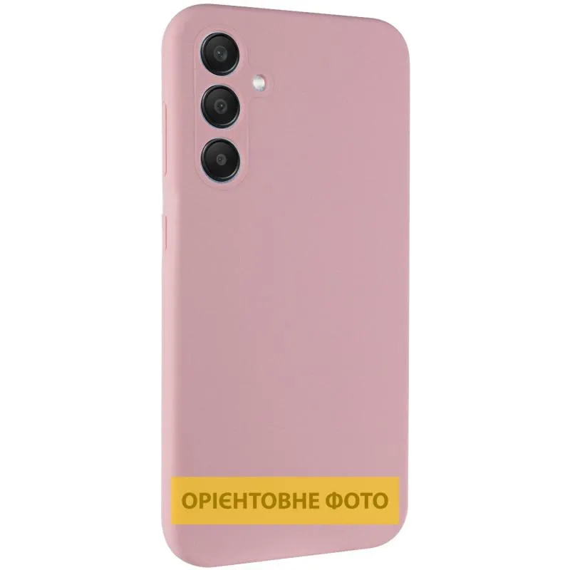 Чохол Silicone Cover Lakshmi Full Camera для Samsung Galaxy A10s Рожевий / Pink Sand