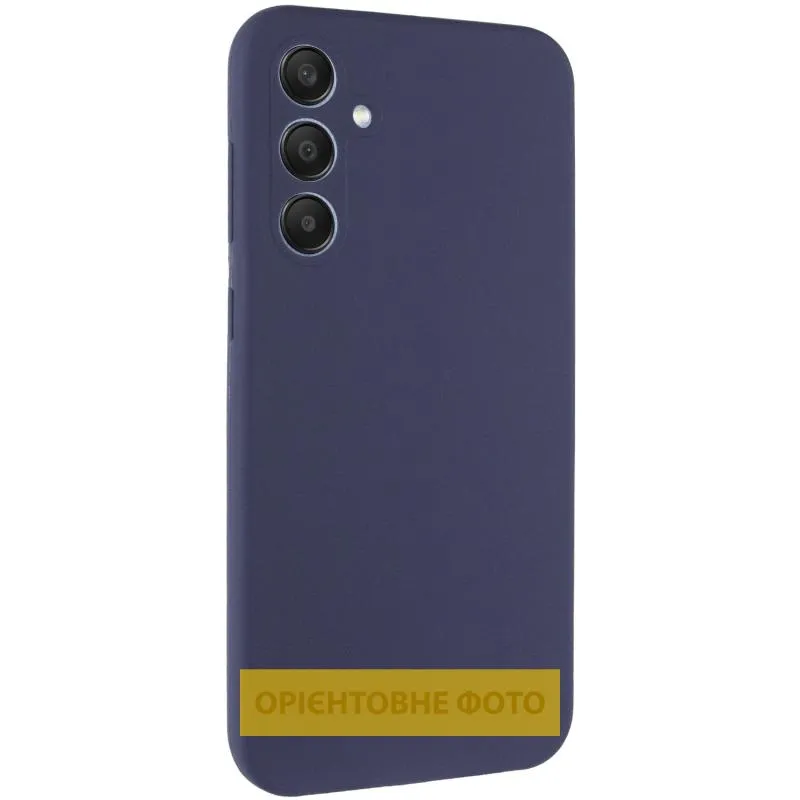 Чохол Silicone Cover Lakshmi Full Camera для Samsung Galaxy A10s Темно-синій / Midnight blue