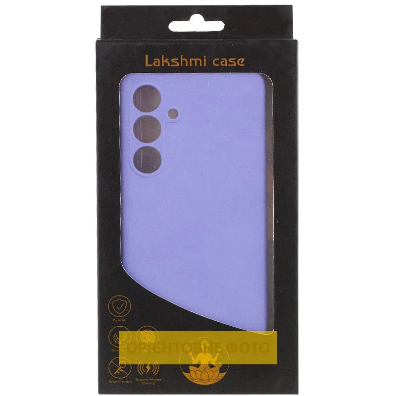 Чохол Silicone Cover Lakshmi Full Camera для Samsung Galaxy A12 Бузковий / Dasheen — фото 5