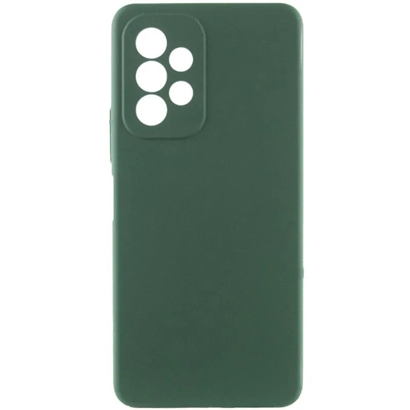 Чохол Silicone Cover Lakshmi Full Camera для Samsung Galaxy A13 4G Зелений / Cyprus Green