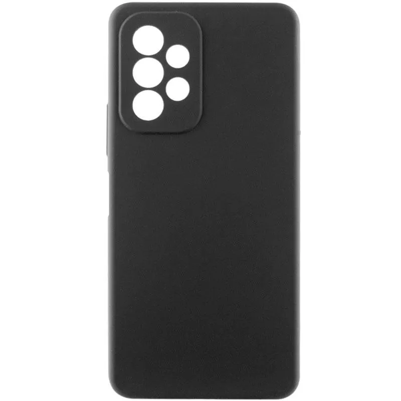 Чохол Silicone Cover Lakshmi Full Camera для Samsung Galaxy A13 4G Чорний / Black