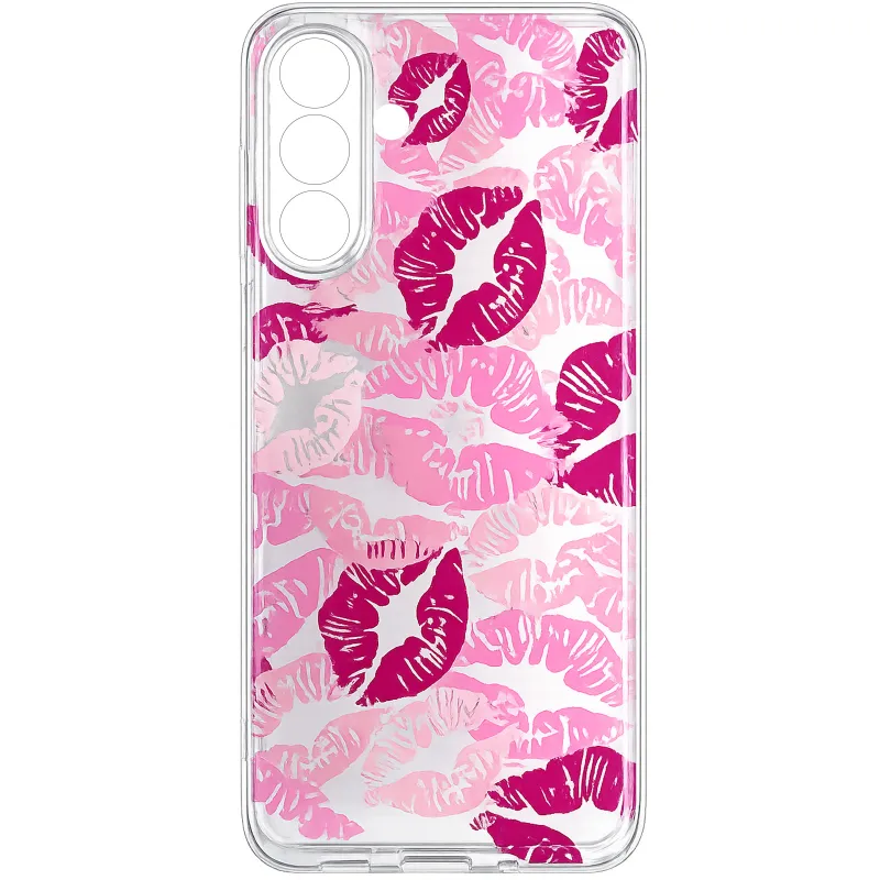 Чохол TPU Clear Joy для Xiaomi Redmi 15 4G (Global) / 5G Kissing Pattern