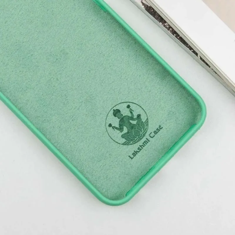 Чохол Silicone Cover Ummi Lakshmi Full Camera для Xiaomi Redmi Note 14 4G Ментоловий / Mint — фото 2