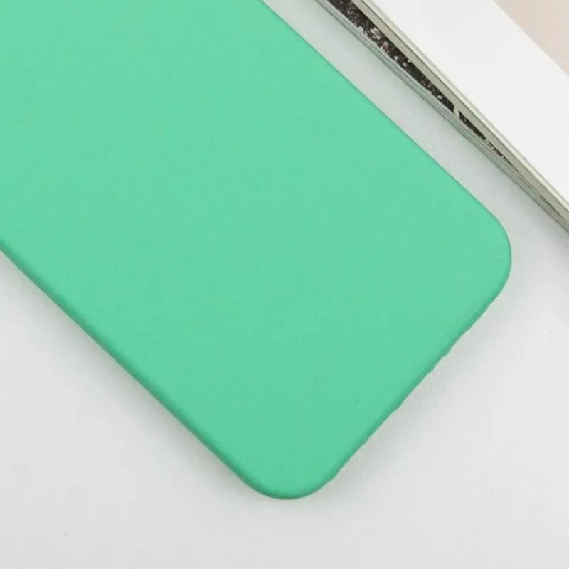 Чохол Silicone Cover Ummi Lakshmi Full Camera для Xiaomi Redmi Note 14 4G Ментоловий / Mint — фото 3