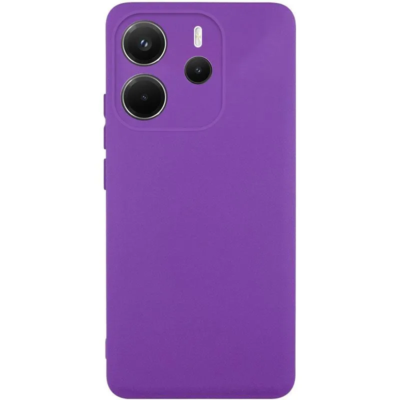 Чохол Silicone Cover Ummi Lakshmi Full Camera для Xiaomi Redmi Note 14 4G Фіолетовий / Purple