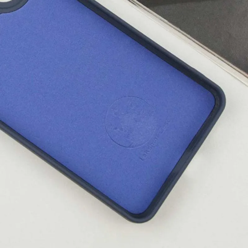 Чохол Silicone Cover Ummi Lakshmi Full Camera для Xiaomi Redmi Note 14 4G Синій / Midnight Blue — фото 3