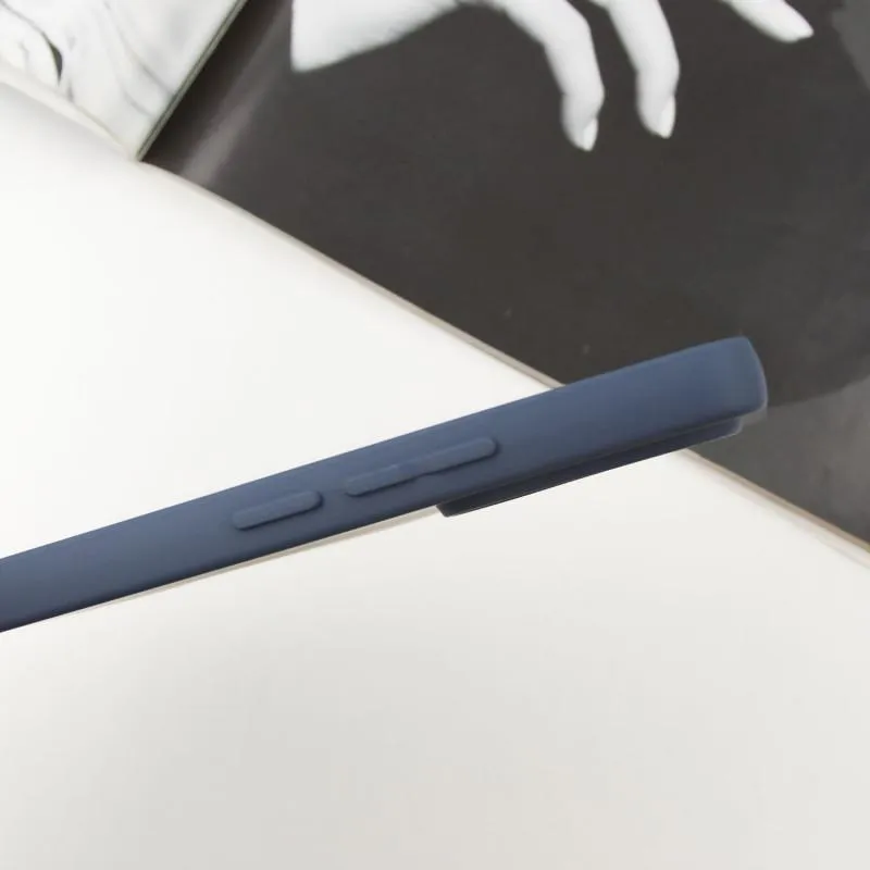 Чохол Silicone Cover Ummi Lakshmi Full Camera для Xiaomi Redmi Note 14 4G Синій / Midnight Blue — фото 4