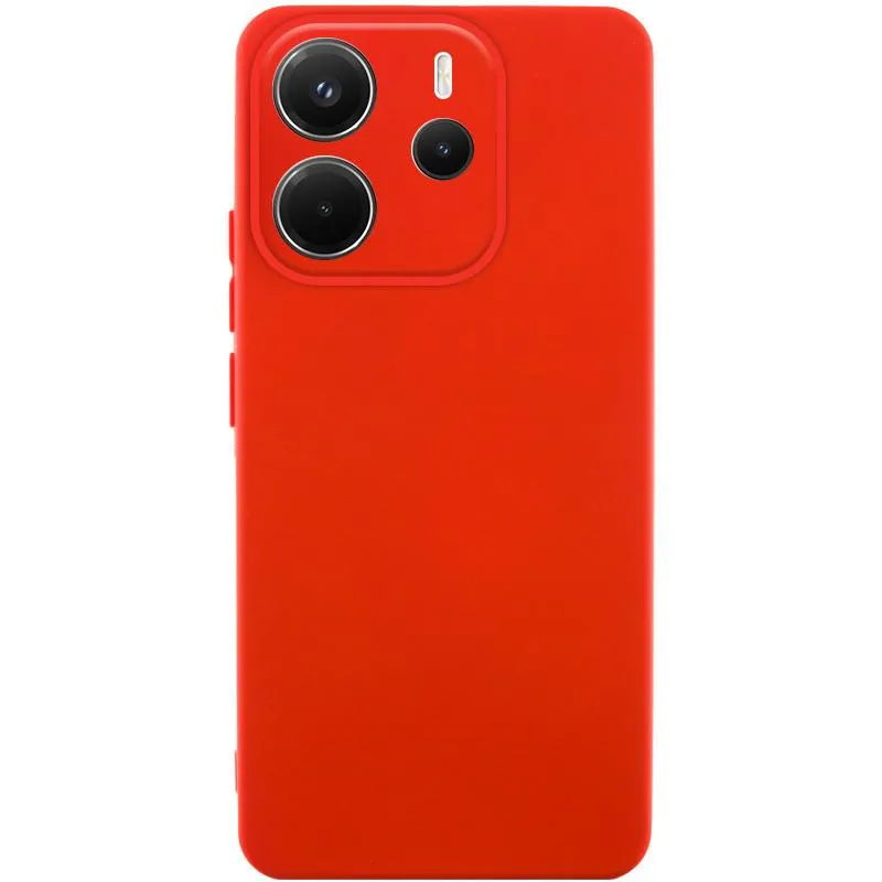 Чохол Silicone Cover Ummi Lakshmi Full Camera для Xiaomi Redmi Note 14 4G Червоний / Red