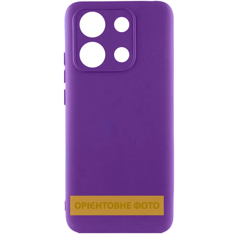 Чохол Silicone Cover Ummi Lakshmi Full Camera (AA) для Xiaomi Redmi A5 / Poco C71 Фіолетовий / Purple