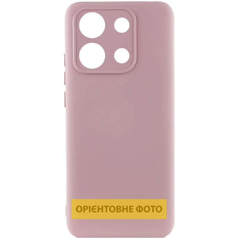 Чохол Silicone Cover Ummi Lakshmi Full Camera (AA) для Xiaomi Redmi A5 / Poco C71 Рожевий / Pink Sand