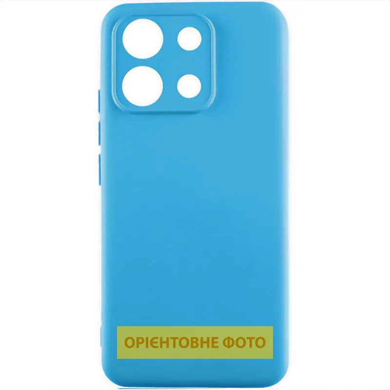 Чохол Silicone Cover Ummi Lakshmi Full Camera (AA) для Xiaomi Redmi A5 / Poco C71 Блакитний / Sky Blue