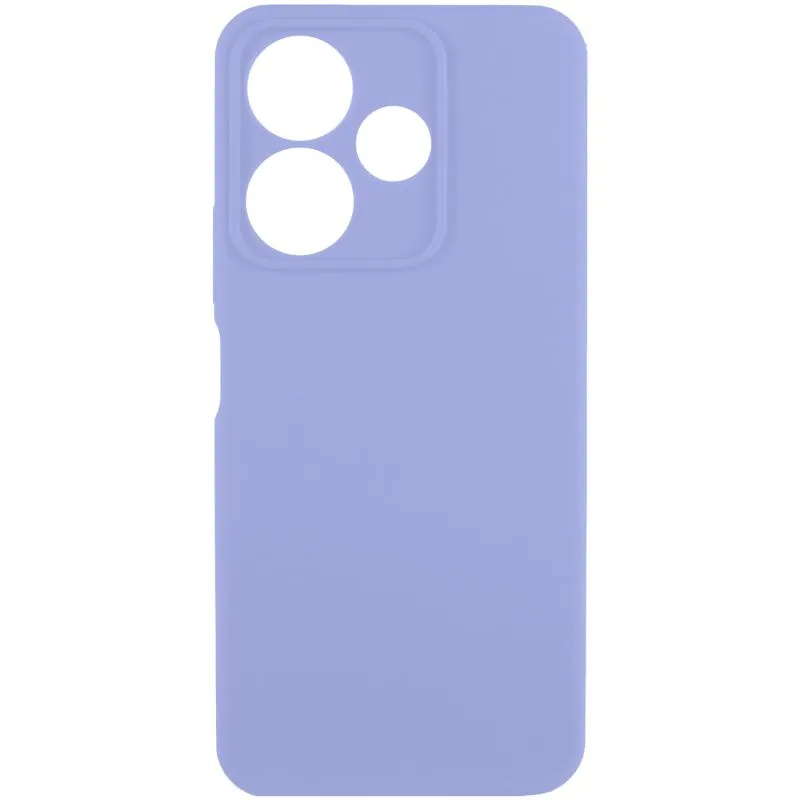 Чохол Silicone Cover Ummi Lakshmi Full Camera (AA) для Xiaomi Redmi 13 4G / Poco M6 4G Бузковий / Dasheen