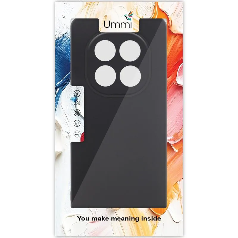 Чохол Silicone Cover Ummi Lakshmi Full Camera для Xiaomi Redmi Note 15 Pro 4G Чорний / Black — фото 3