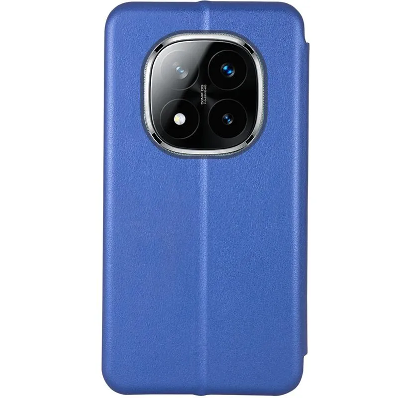 Шкіряний чохол-книжка Classy для Xiaomi Redmi Note 15 Pro 4G Синій — фото 2