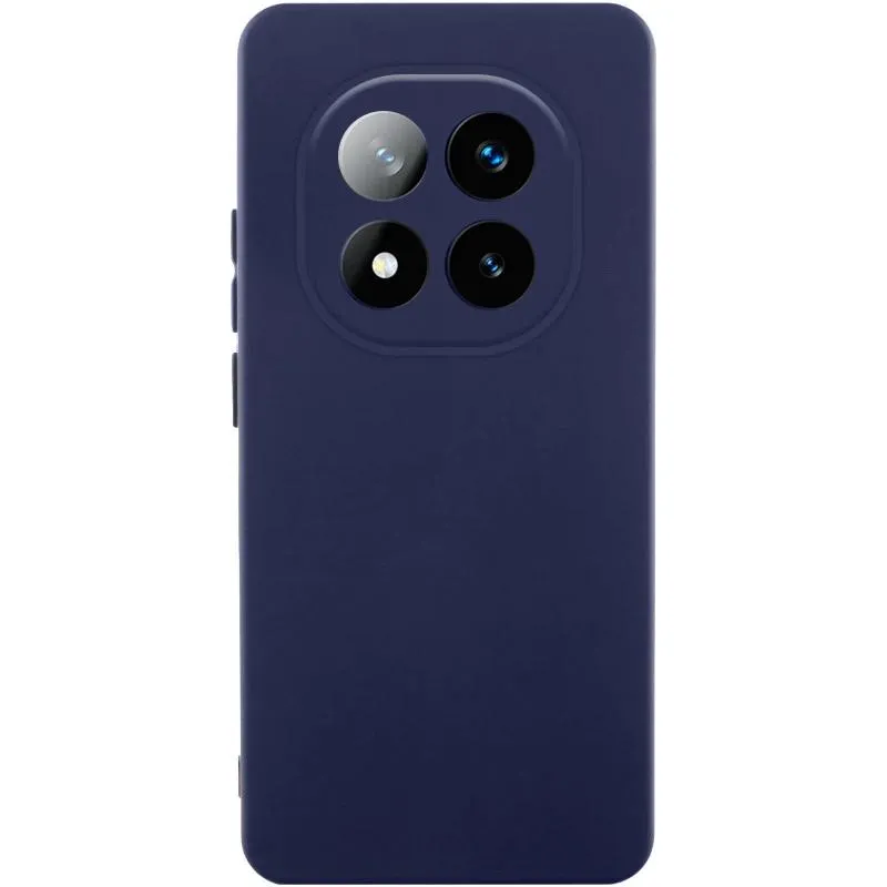 Чохол Silicone Cover Lakshmi Full Camera для Xiaomi Redmi Note 15 4G/5G Темно-синій / Midnight blue